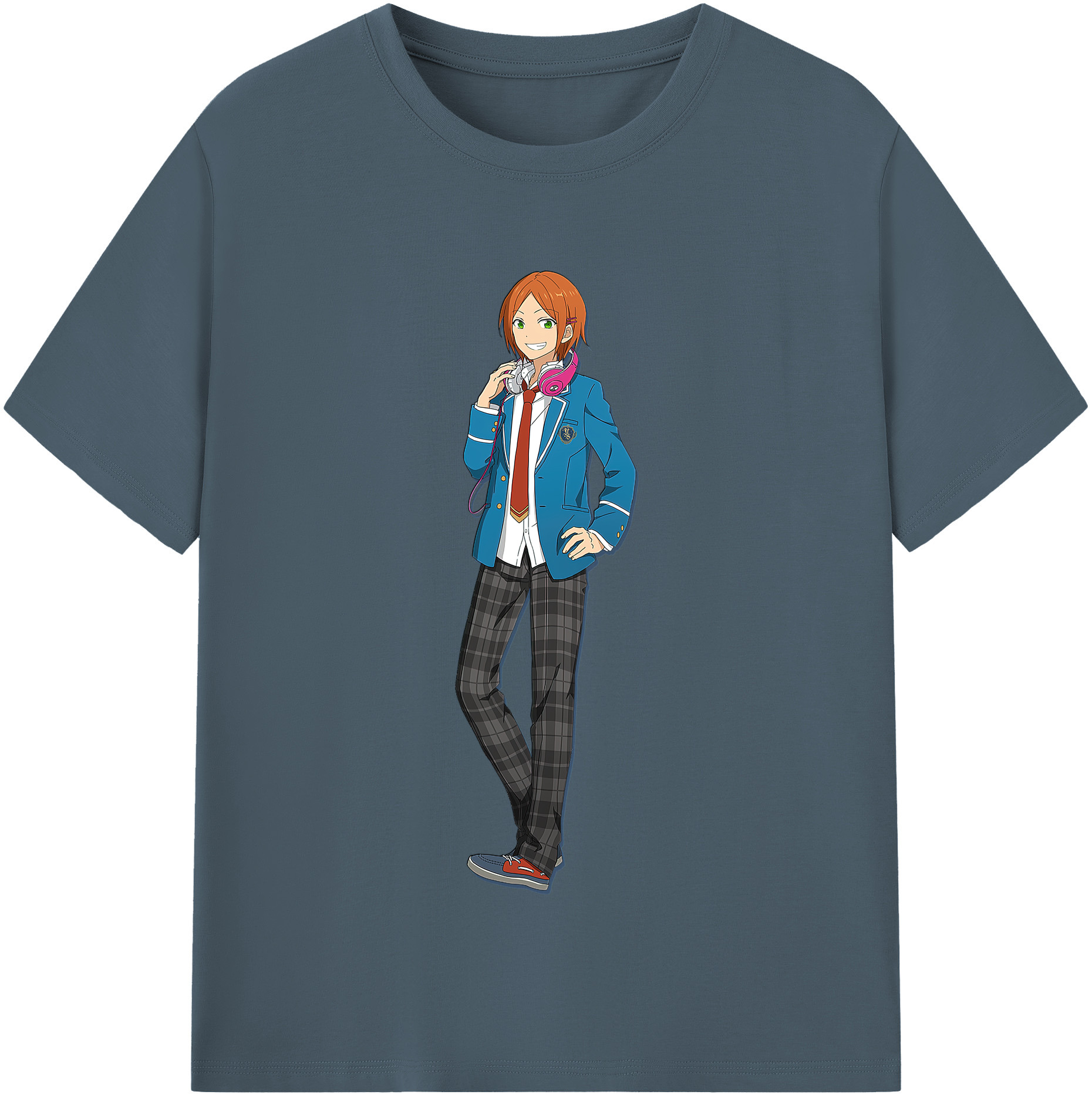 （画像用） あんさんぶるスターズ! Ensemble Stars 綿100％半袖Tシャツ（フロントプリント）